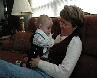 DJ with Grandma after Christmas Time 